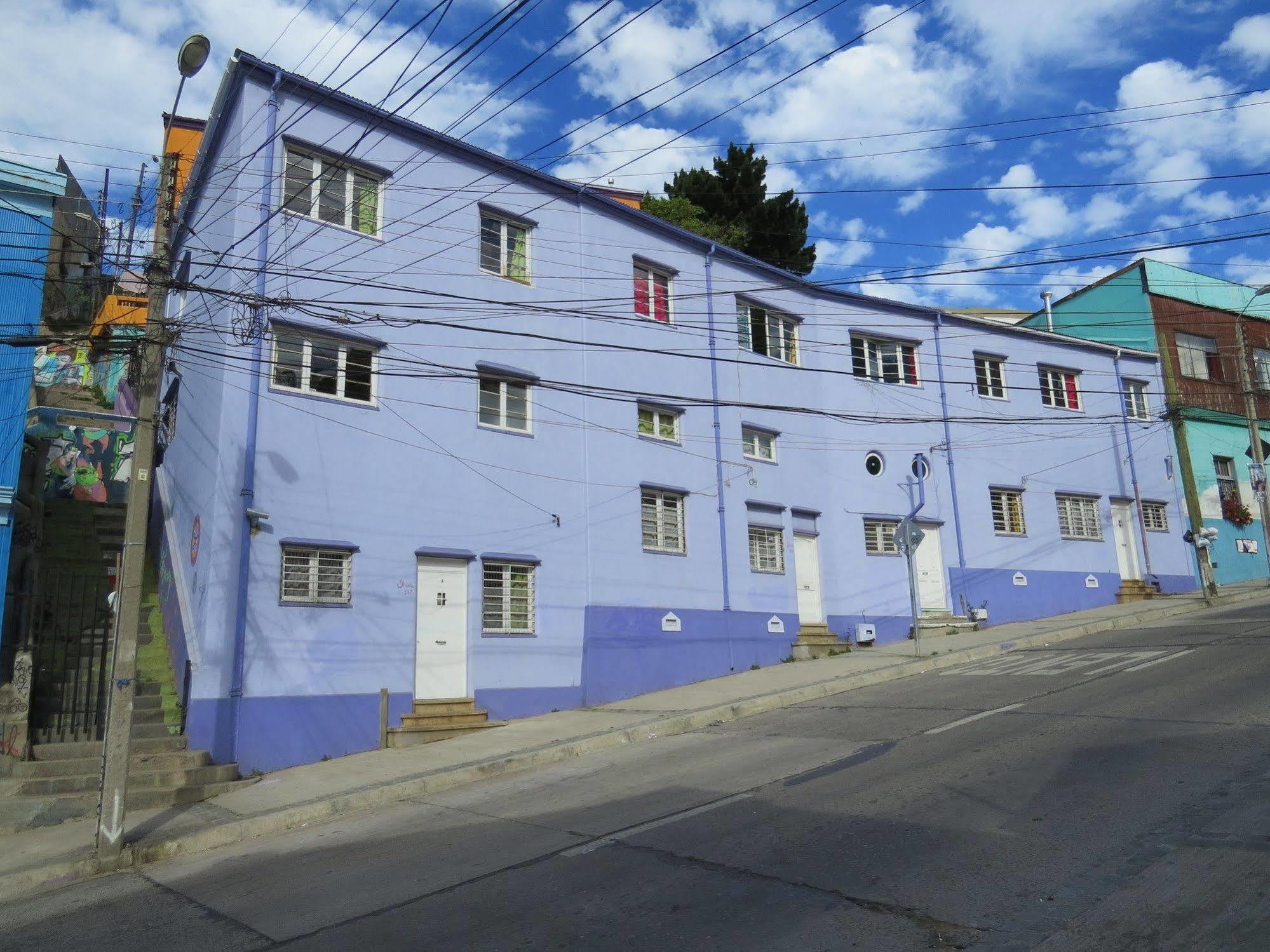 Hostal Casa Verde Limon ヴァルパライソ エクステリア 写真